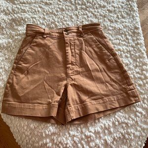 Everlane the Way-High twill shorts